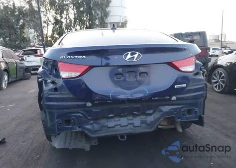 2013 Hyundai Elantra Limited из США, поврежденный, VIN 5NPDH4AE9DH435538